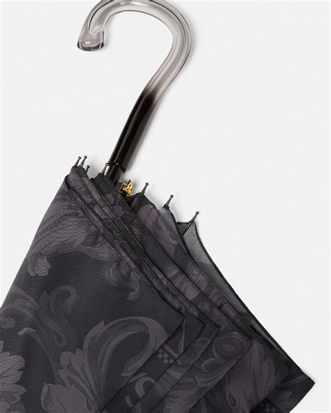 ombrello versace anno 2000 prezzo|Barocco Umbrella Black,Silver .